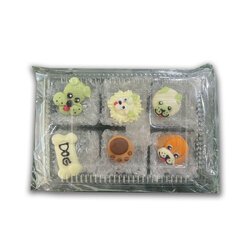 ตุ๊กตาไอซิ่ง รวม Dog 6 ชิ้น (05-9242) Sugar Figurine (Dog 6 pieces)