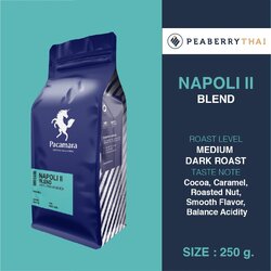 เมล็ดกาแฟคั่ว Pacamara Napoli II Blend Arabica Coffee Beans 250 g. (05-8164)