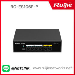 Reyee POE Unmanaged Switch รุ่น RG-ES106F-P