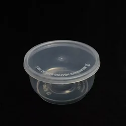 ชามไมโครเวฟเล็ก 350 มล.+ฝา #903 (25 ใบ/ห่อ) (RW) (09-8194)