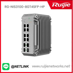 Reyee L2+ Industrial switch รุ่น RG-NIS3100-8GT4SFP-HP