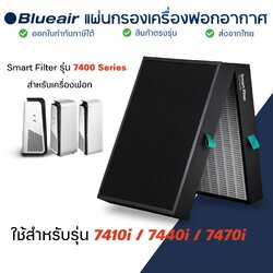 Blueair ไส้กรองอากาศ 7400 Series สำหรับรุ่น 7410i, 7440i, 7470i เครื่องฟอกอากาศ บลูแอร์ SmartFilter