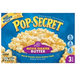 ป้อบ ซีเคร็ท มูฟวี่ เธียเตอร์ บัตเตอร์ 270 กรัม Pop Secret movie Theatre Butter 270 g. (05-8722)