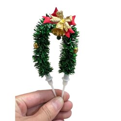 ที่ปักตกเต้กคริสต์มาส คละลาย ห่อ 10 ชิ้น (12-8616-07)