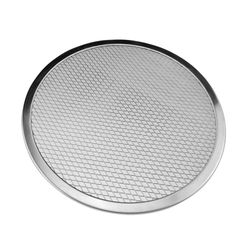 ถาด / ตะแกรงพิซซ่าอลูมิเนียม 1 ใบ (เลือกขนาด 10 / 13 / 15 นิ่ว) Aluminuim Pizza Pan