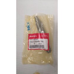 23221-KWW-740 เพลาตาม แกนสเตอร์หน้า WAVE110i 2012-2018 , SUPERCUB 2013-2019 อะไหล่แท้ HONDA