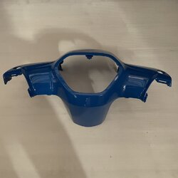 💨SPRAY 53205-KZV-T00YV ฝาครอบแฮนด์ตัวบน รถสีน้ำเงิน-ขาว DREAM110I SUPERCUB น้ำเงิน226 อะไหล่แท้พ่นสี