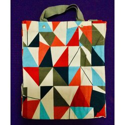กระเป๋า ShoppingBag Canvas พิมพ์ลาย กว้าง 13.25” x สูง 16.25” x ข้าง 7”