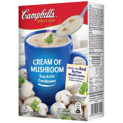 Campbells Creamy Chicken Mushroom แคมป์เบลล์ซุปครีมไก่และเห็ดเข้มข้น 300 G. (05-8646)