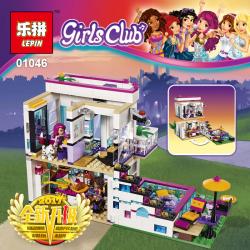 เลโก้จีน LEPIN.01046 ชุด Friends Livi's Pop Star House