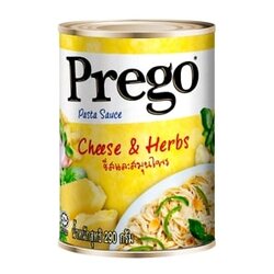 พรีโก้ พาสต้าซอสครีมชีสสมุนไพร Prego Pasta Sauce Cheese and Herb (07-0053)