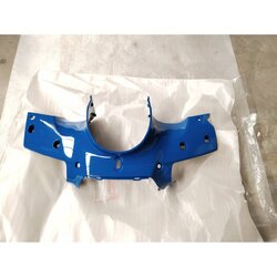 53206-KZV-T00YU ฝาครอบแฮนด์ตัวล่าง รถสีน้ำเงิน-ขาว DREAM SUPERCUB 2015/G อะไหล่แท้ HONDA