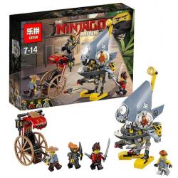 เลโก้จีน LEPIN.06068 ชุด Ninja Go Movie Piranha Attack