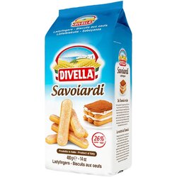 Divella Savoiardi Lady Fingers Biscuits 400 g. (05-7232)