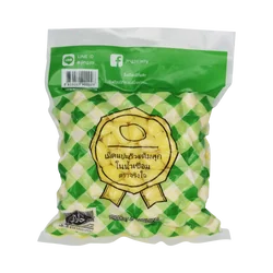 แปะก๊วยต้มสุกในน้ำเชื่อม ตราจริงใจ 500 กรัม (สินค้าแช่เย็น) (05-8776)