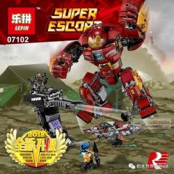 เลโก้จีน LEPIN.07102 ชุด Avenger Infinity War The Hulkbuster Smash-UP