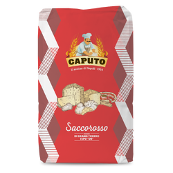 (กระสอบ) แป้งเพสตรี้/ ปาเน็ตโตเน่ Caputo Saccorosso Farina Di Frano Tenero TIPO 00 25 Kg. (01-8302-12)