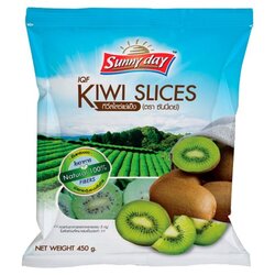 Sunny Day Frozen Kiwi Sliced 450 g. ซันนี่เดย์ กีวีสไลซ์ แช่แข็ง 450 กรัม (05-8896)