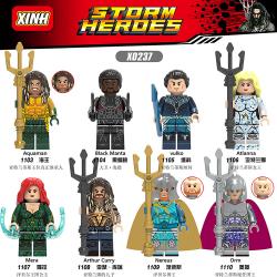 เลโก้จีน XINH 1103-1110 (X0237) ชุด Super Heroes (สินค้ามือ 1 ไม่มีกล่อง)