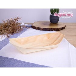 กระทงไม้ทรงเรือ 4 นิ้ว 50 ชิ้น (09-9112)