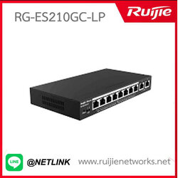 Reyee Cloud Managed Smart Switch for IP surveillance รุ่น RG-ES210GC-LP