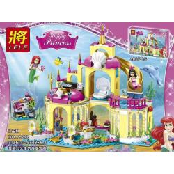 เลโก้จีน LELE 79278 ชุด Little Mermaid Ariel's Undersea Castle