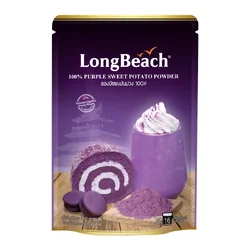 Longbeach มันม่วงชนิดผงแท้ 100% ตราลองบีช ขนาด 200 กรัม (05-6831)