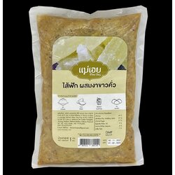 ไส้เบเกอรี่แม่เอย ไส้ฟักผสมงาขาวคั่ว แช่เย็น 1 กก. Mae Oey Winter Melon with white Sesame Paste (Chilled Product) (05-9249)