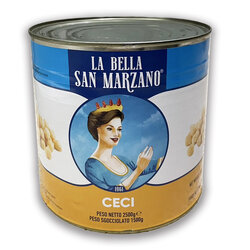 La Bella San Marco Cooked Chic Peas 2.5 Kg. (05-9352)