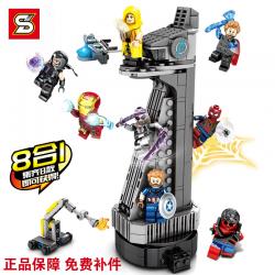 เลโก้จีน Sy 1368 ชุด Heroes Assemble