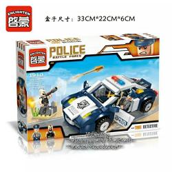 เลโก้จีน Enlighten 1910 ชุด ตำรวจ Police Battle Force