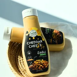 Swees Vegan Cheddar Cheese Dip 200 g. (shelf-stable) (02-8789)