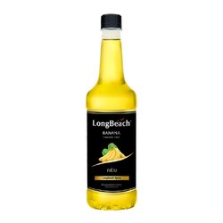 Longbeach Banana Syrup ลองบีช ไซรัป กลิ่นกล้วย 740 ml. (05-6532)