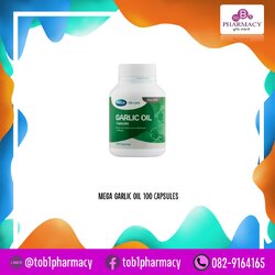MEGA GARLIC OIL ขวด 100 เม็ด