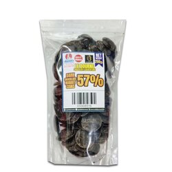 Le Bourne Dark Chocolate Couverture Nuggets (Coins) 57 % 250 g. (05-9085-16)