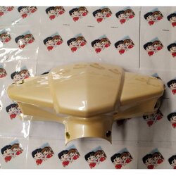 53205-KVB-910ZF ฝาครอบแฮนด์หน้ารถสีเหลือง Y201P CLICK110 ดิสเบรค ล้อซี่ลวด อะไหล่แท้ HONDA