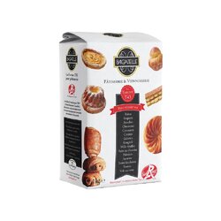 Bagatelle T45 Label Rouge flour 1 KG. แป้งฝรั่งเศสสำหรับขนมใช้ยีสต์ เพสตรี้ และครัวซอง (01-7331)