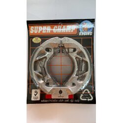 อะไหล่เทียบ ผ้าเบรคหลัง super champ สำหรับ MIO FINO SKU-05637