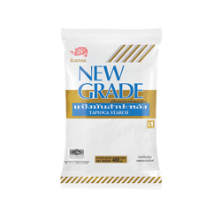 แป้งมันสำปะหลัง ตรานิวเกรด New Grade Tapioca Starch 400 g. (01-8270)