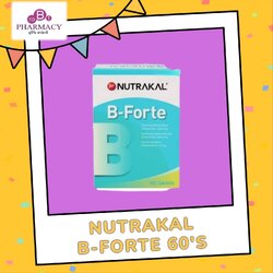 NUTRAKAL B-FORTE 60'S