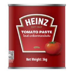 Heinz Tomato Paste 3 Kg. ไฮนซ์ มะเขือเทศบดเข้มข้น 3 กก. (07-7653)