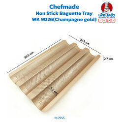 Chefmade Non Stick Baguette Tray WK 9026 (11-7555)