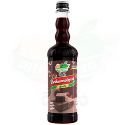 บราวน์ชูก้า ไซรัป ตราติ่งฟง Ding Fong Brown Sugar Syrup 760 ml.. (05-6795)