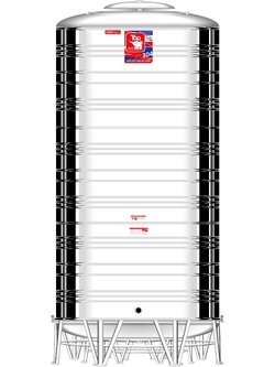 แทงค์น้ำสเตนเลส ตราท๊อปช้าง รุ่น มอก. ปริมาตร 10000 ลิตร รุ่น TY 10000 **แถมลูกลอยฟรี**