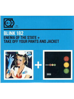 Blink 182 – Enema Of The State + Take Off Your Pants And Jacket / EU / กล่องกระดาษฉีกมุมเล็กน้อย / 2CD / แผ่นดี