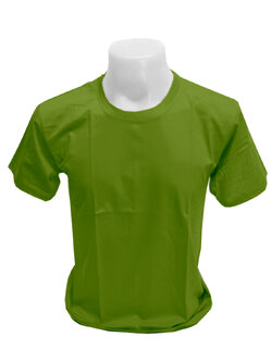 เสื้อยืด สีเขียวใบไม้