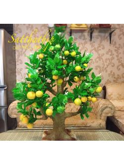 ต้นส้ม - ต้นส้ม ประดิษฐ์จากดิน - Orange tree