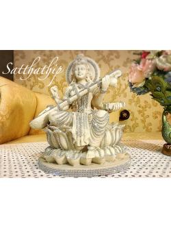 พระแม่สุรัสวดี (เรซิ่น แต่งองค์)