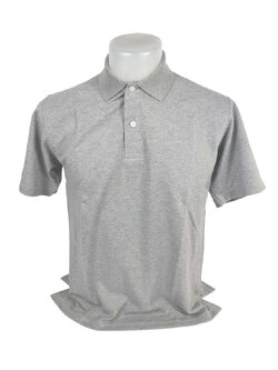 เสื้อโปโลสีเทาอ่อน สีเทาท็อปดราย