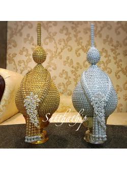 พานพุ่ม - พานพุ่มสักการะ - พานพุ่มเงินทอง - พานพุ่มนพเก้า - Phan bush